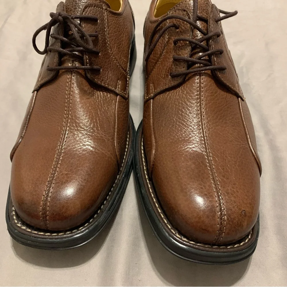 Studio Belvedere Men's Brown Leather ‎ 9.5 NWOT Dress Shoes